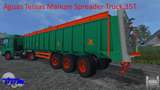 Aguas Tenias Manure Spreader Truck Mod Thumbnail