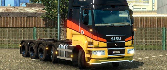 Trucks Sisu R500, C500 and C600 Trucks Eurotruck Simulator mod