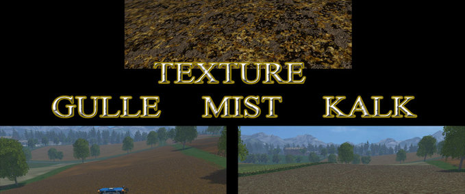 Texturen Gulle Mist Kalk Texture Landwirtschafts Simulator mod