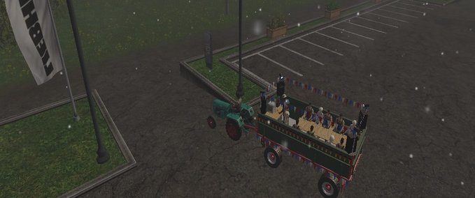 Sonstige Anhänger Krone Partywagen Landwirtschafts Simulator mod