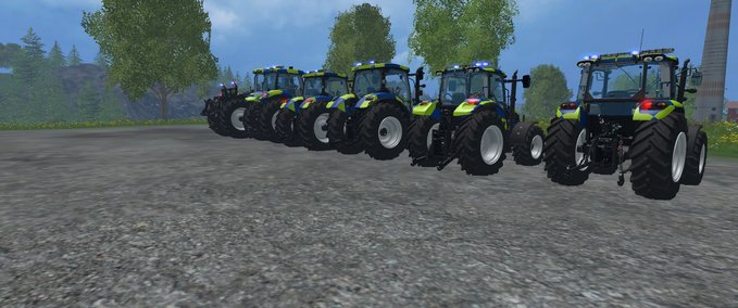 New Holland pack  Police version Mod Image