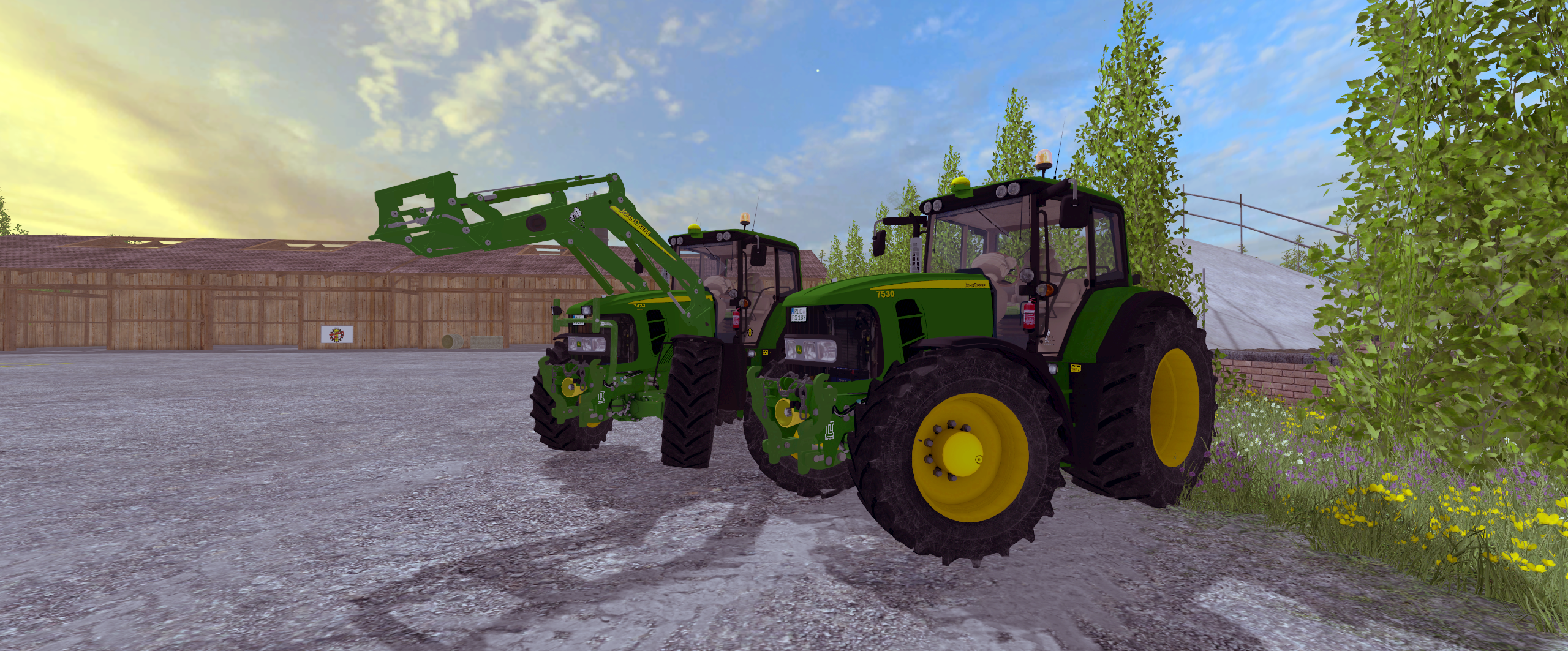 John Deere 7530/7430 - Thumbnail 1