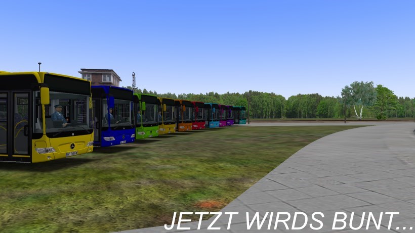 Mercedes Benz O530 facelift Solo All colors repaint pack - Thumbnail 1