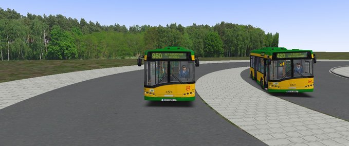 Bus Skins Solaris 12 & 18 Repaint Friedrichshagen SRS  OMSI 2 mod