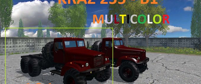 LKWs KRAZ 255 b1 MULTI Landwirtschafts Simulator mod