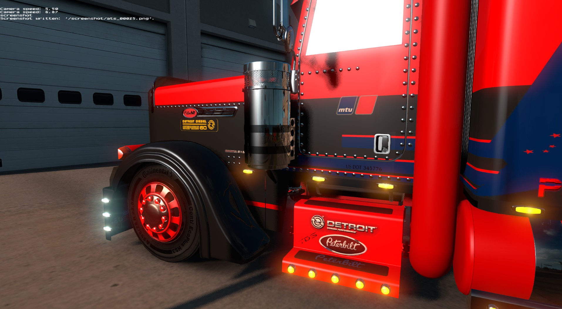 Peterbilt 389 NEVADA USA SKIN thumbnail 9