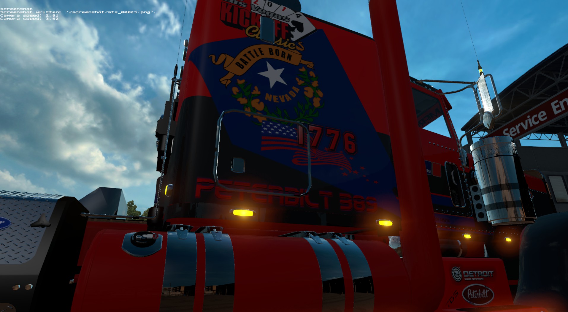 Peterbilt 389 NEVADA USA SKIN thumbnail 6