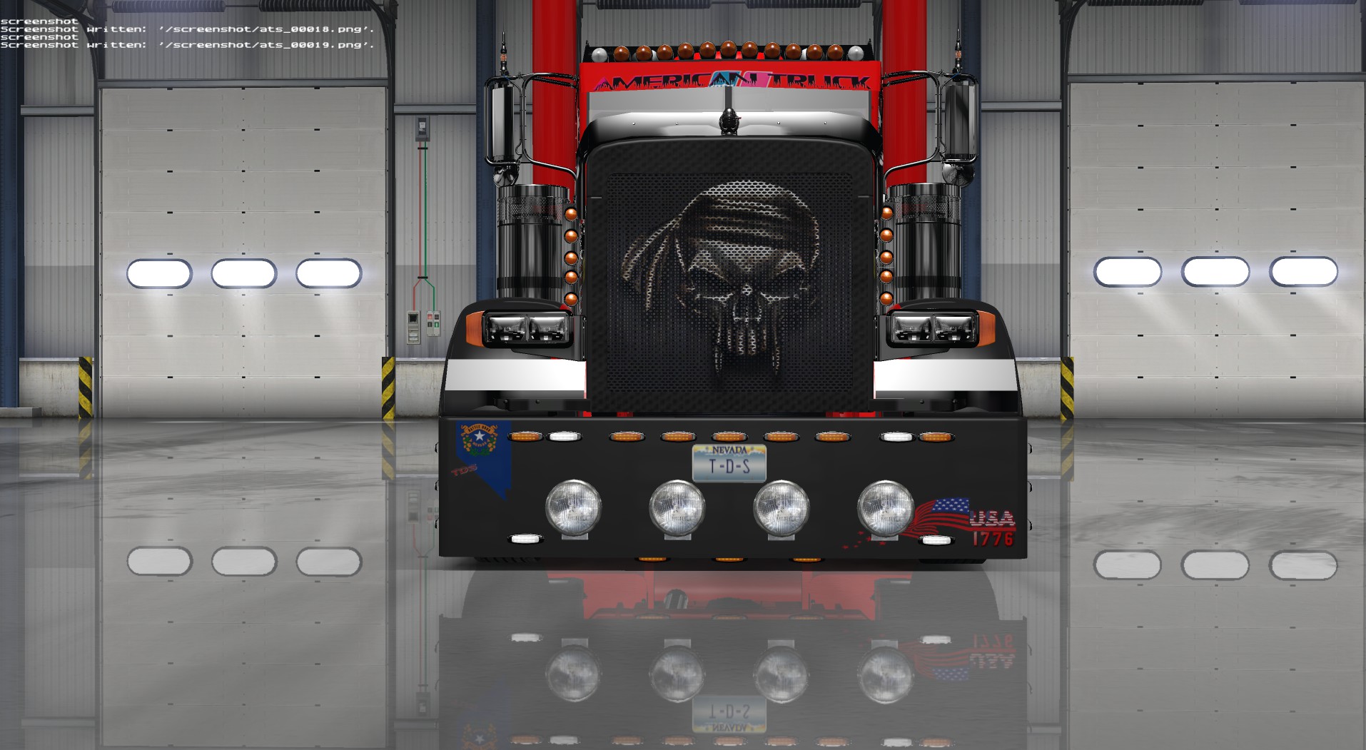 Peterbilt 389 NEVADA USA SKIN thumbnail 3