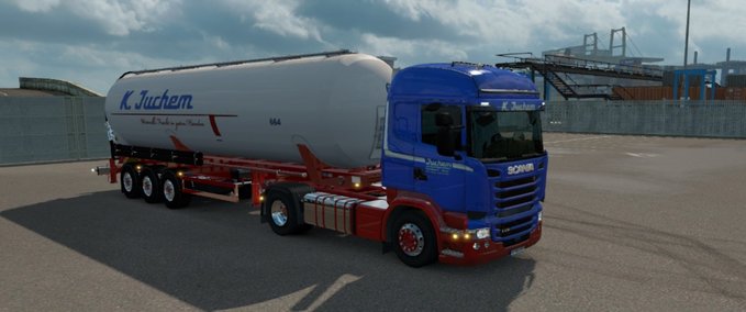 Skins Scania RJL - K Juchem Eurotruck Simulator mod