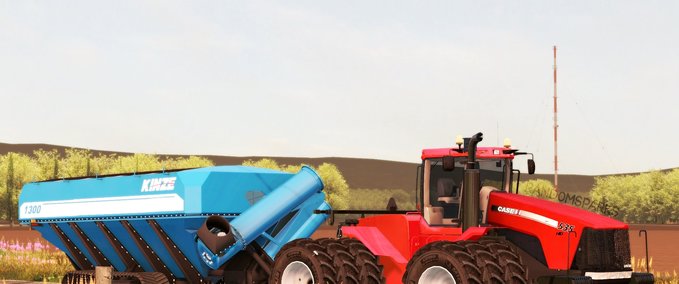 Überladewagen Kinze 1300 Getreidewagen Landwirtschafts Simulator mod