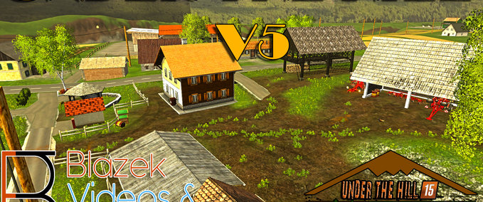 Maps Under the hill Landwirtschafts Simulator mod