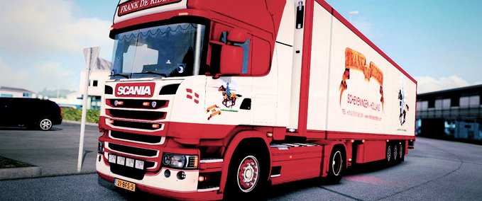 Scania Scania Frank De Ridder with Schmitz trailer 1.24 Eurotruck Simulator mod