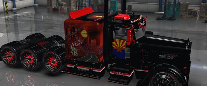 Trucks ATS_T-D-S_peterbilt__389__ARIZONA_USA-SKIN American Truck Simulator mod