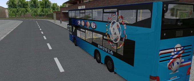 Bus Skins EM 2016 OMSI 2 mod