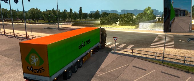 Trailer EAcres Trailer  Eurotruck Simulator mod
