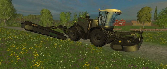 Mähwerke kroneBigM500 Black Landwirtschafts Simulator mod