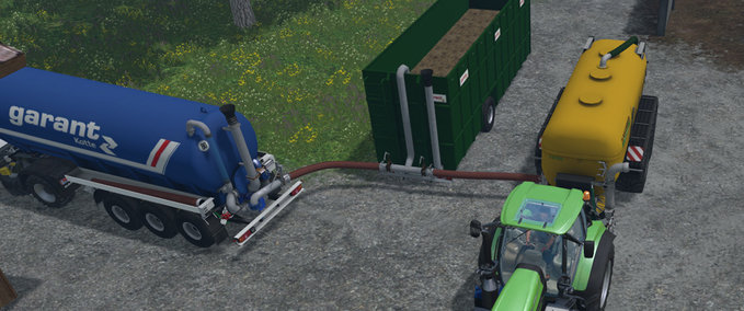 Güllefässer Kotte Feldrandcontainer Landwirtschafts Simulator mod