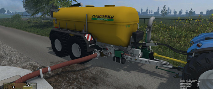 Güllefässer Zunhammer 18500PU Landwirtschafts Simulator mod