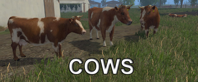 Objekte Modelle Kühe Landwirtschafts Simulator mod