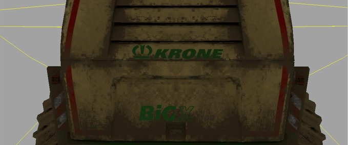 Krone Textur für Krone BigX 1100  Landwirtschafts Simulator mod