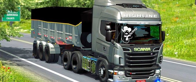 Scania Scania edit mod BR-Brasil Eurotruck Simulator mod