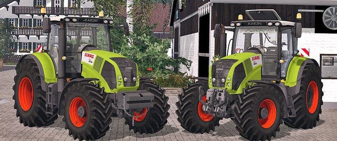 Claas Axion 850 FH and Weight Version Mod Image