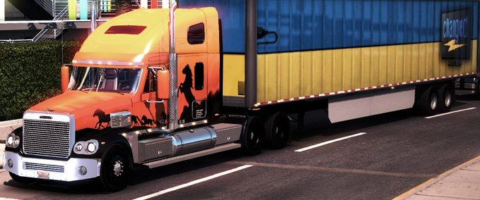 Trucks Freightliner Coronado American Truck Simulator mod