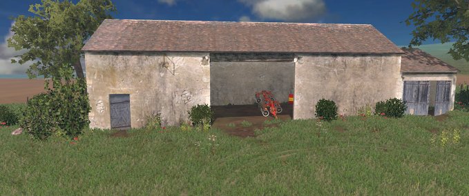 Gebäude Französisch Scheune Landwirtschafts Simulator mod