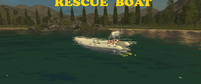 Rescue Boat Mod Image