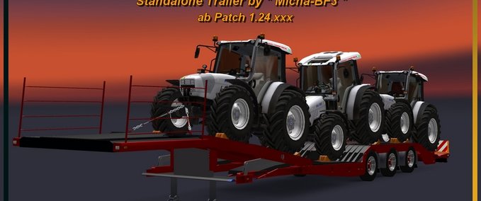 Standalone-Trailer Trailer Lamborgini Traktoren Eurotruck Simulator mod