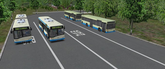 Bus Skins Solaris 12-18 und ailists Königs Wusterhausen Repaint OMSI 2 mod