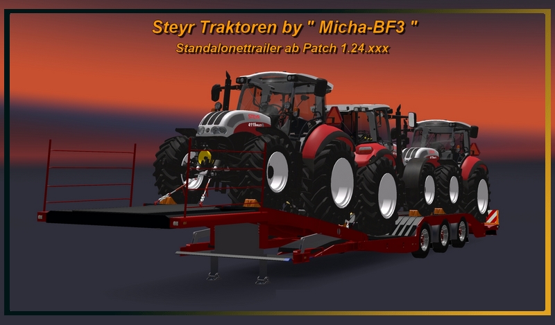 Tractors Steyr - Thumbnail 1