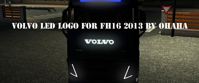 Sonstige Volvo LED Logo für FH16 2013  Eurotruck Simulator mod