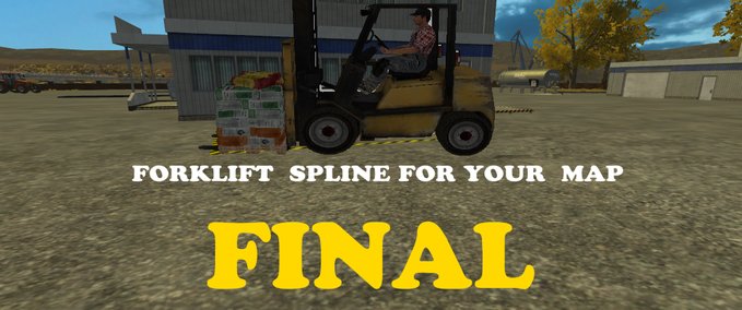 Scripte Forklift Spline Landwirtschafts Simulator mod