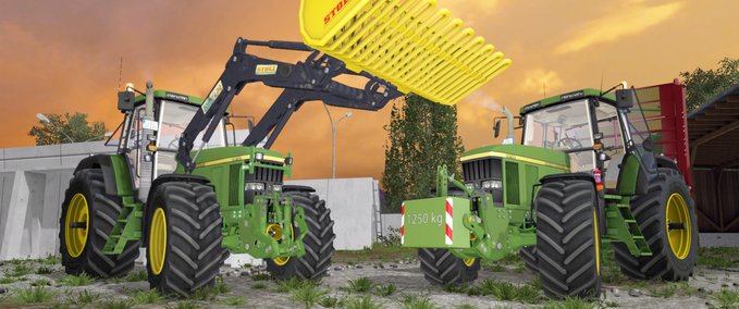 7000er John Deere 7810 / 7710 Landwirtschafts Simulator mod