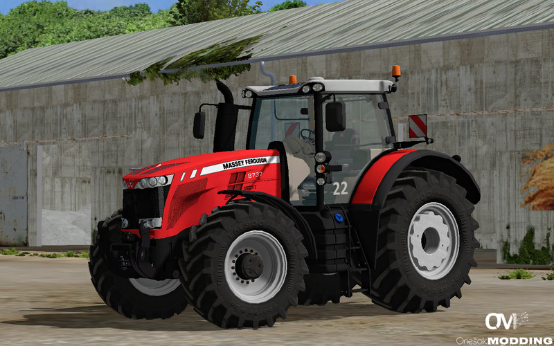 FS15: Massey Ferguson 8737 v 1.0 Massey Ferguson Mod für Farming