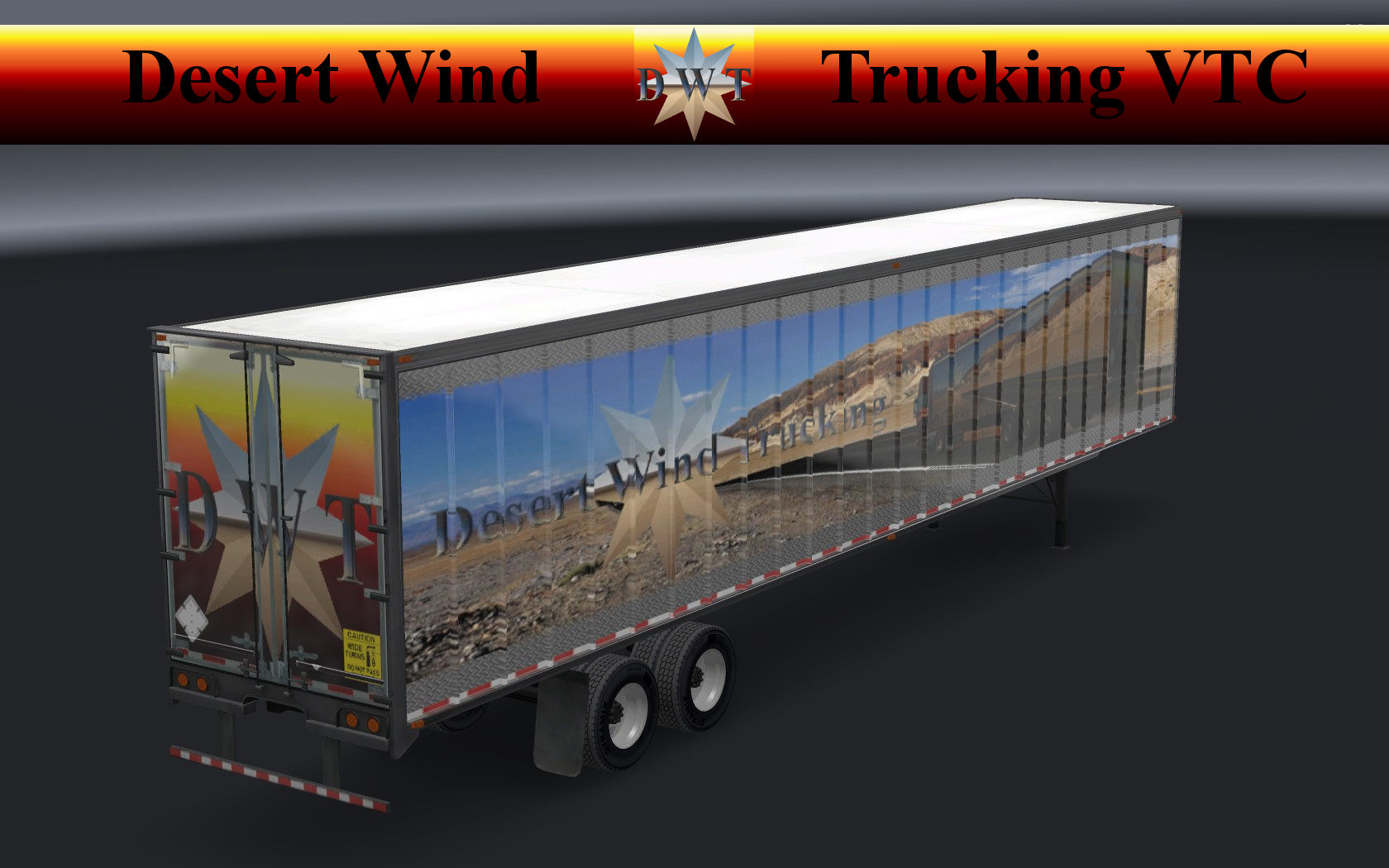 Desert Wind Trucking Long Box Trailer thumbnail 2