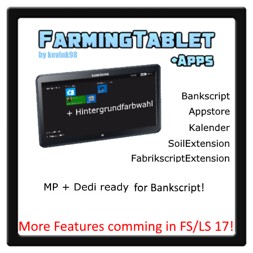 FarmingTablet with Apps - Thumbnail 1