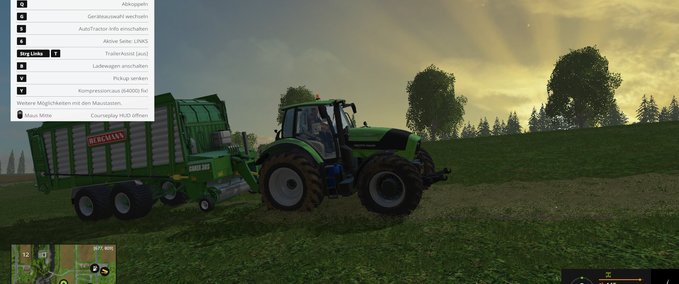 Forage Wagons Bergmann Carex 38S Farming Simulator mod