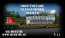 High-voltage-transformer-trailer