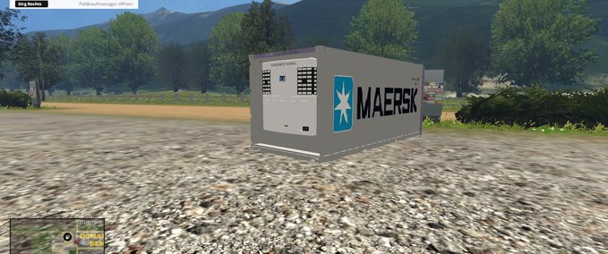 Container & Mulden 20ft Kühlcontainer Landwirtschafts Simulator mod