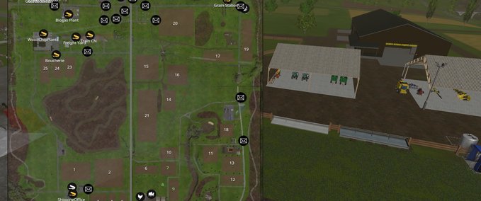 Maps outaouais Landwirtschafts Simulator mod