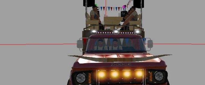 Partywagen Dodge Mod Image