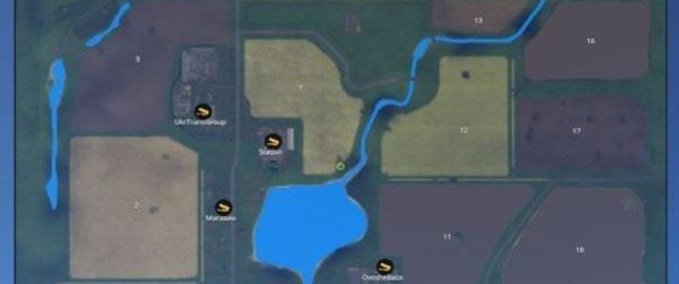 Maps Tarasovo 2 Landwirtschafts Simulator mod