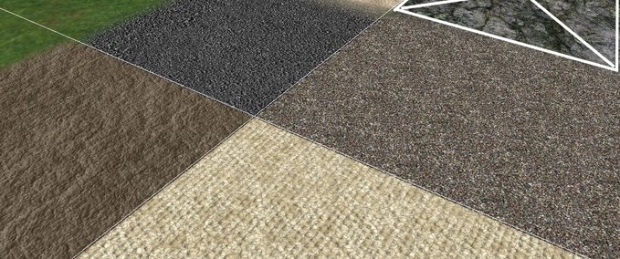 Texturen Sand, Kies, Asphalt und Dreck Texturen Landwirtschafts Simulator mod