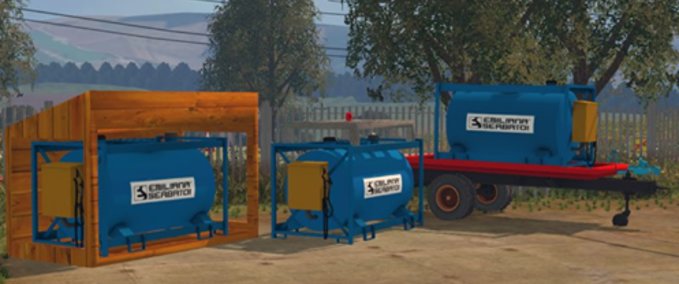 Sonstige Anbaugeräte Pack cisterne emiliana serbatoi Landwirtschafts Simulator mod