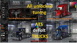 ATS entriegeltes Tuning + DLC Steering Creations-Pack, Rad Tuning-Pack Mod Thumbnail