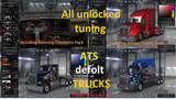 ATS Unlocked tuning + DLC Steering Creations Pack, Wheel Tuning Pack Mod Thumbnail