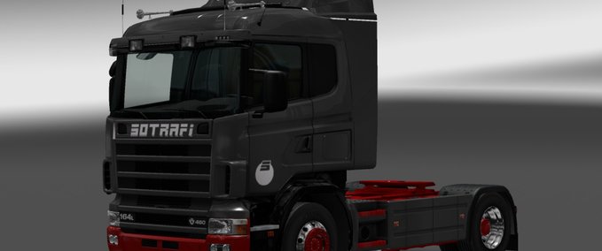 Skins Scania (RJL) R4 -Sotrafi 1.25 Eurotruck Simulator mod
