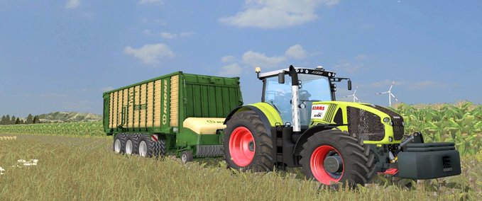 Ladewagen KRONE ZX 550GD Landwirtschafts Simulator mod
